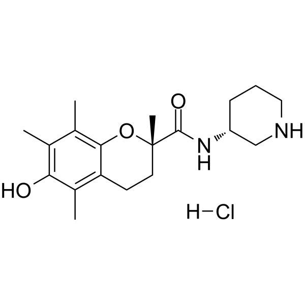 Sonlicromanol hydrochloride Chemical Structure