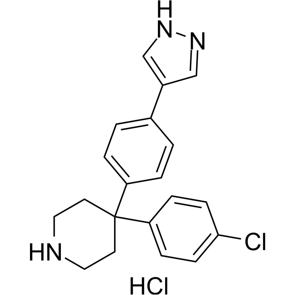 AT7867 hydrochloride Chemical Structure