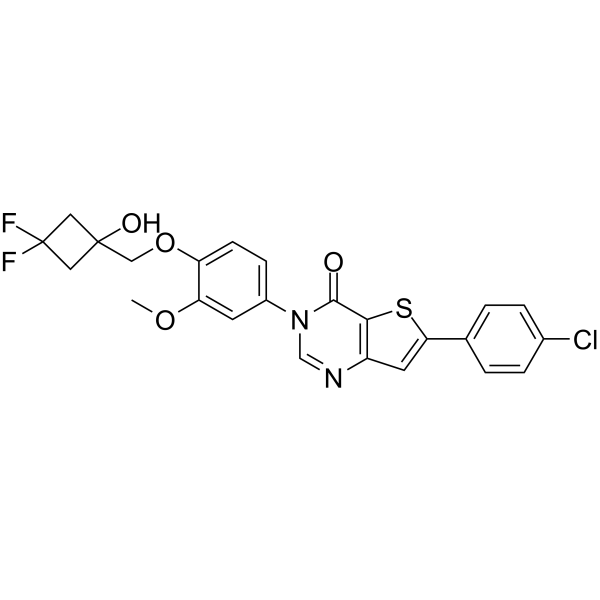 BMS-814580 Chemical Structure