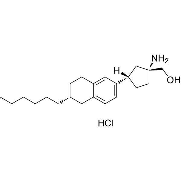BMS-986104 hydrochloride Chemical Structure