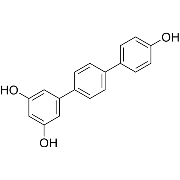 [1,1′:4′,1′′-Terphenyl]-3,4′′,5-triol Chemical Structure