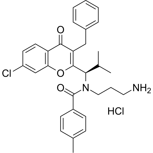 SB-743921 hydrochloride Chemical Structure