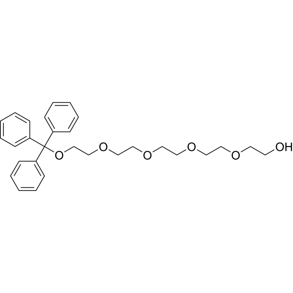 Tr-PEG5-OH Chemical Structure