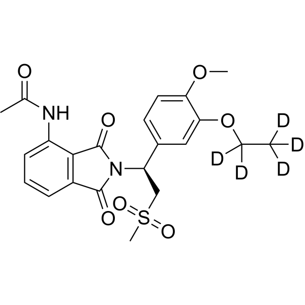 Apremilast-d5 Chemical Structure