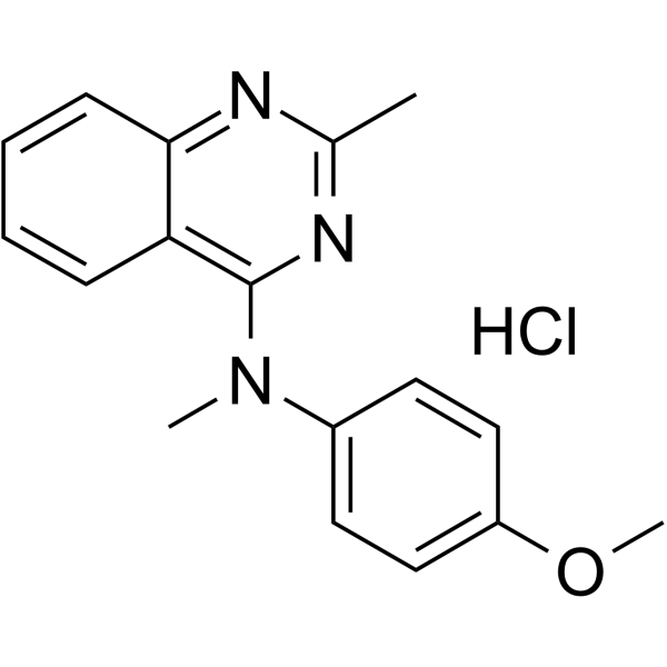 Verubulin hydrochloride Chemical Structure