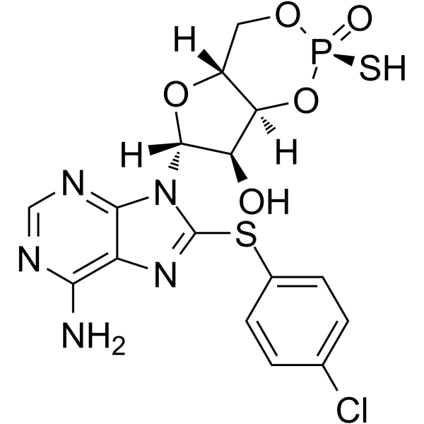 Rp-8-CPT-cAMPS Chemical Structure