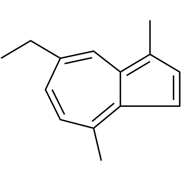 Chamazulene Chemical Structure