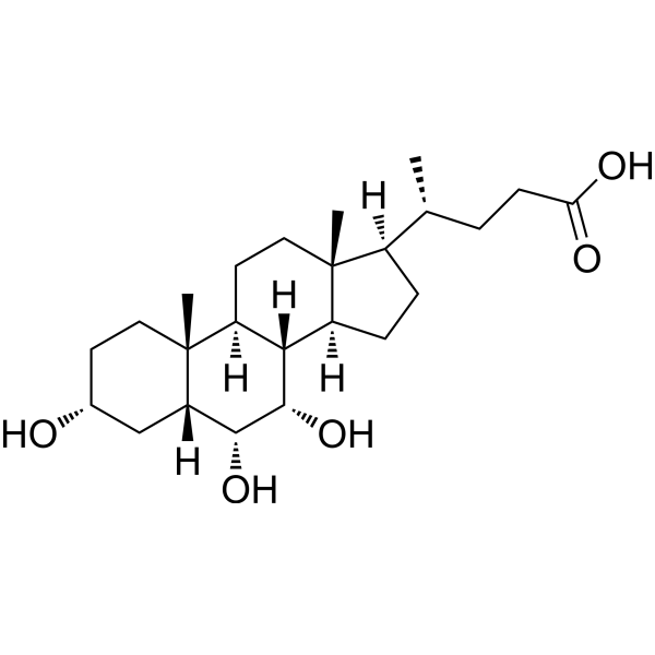 Hyocholic Acid Chemical Structure
