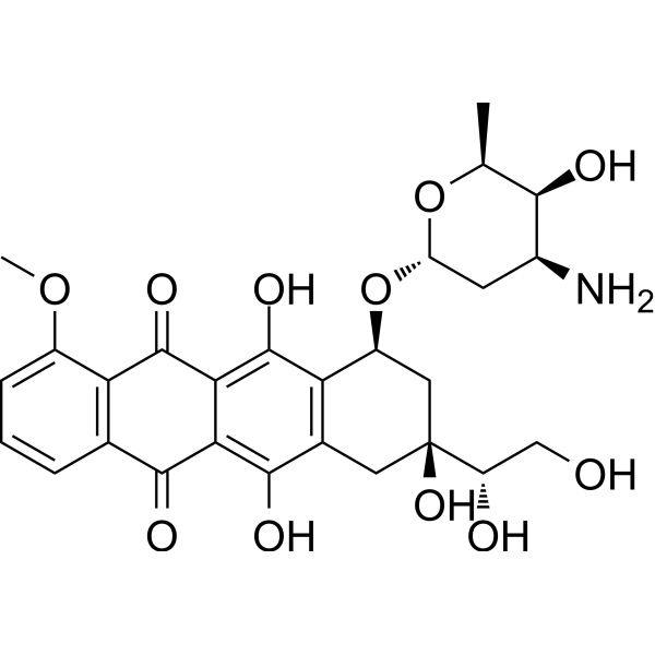 Doxorubicinol Chemical Structure
