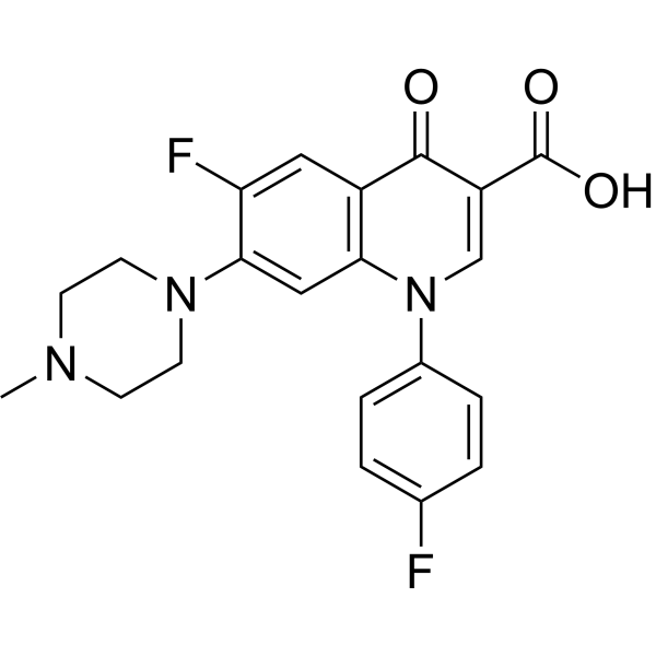Difloxacin Chemical Structure