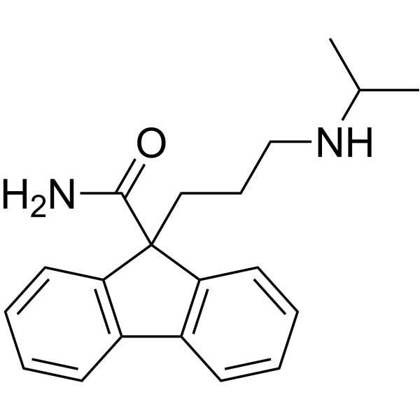 Indecainide Chemical Structure