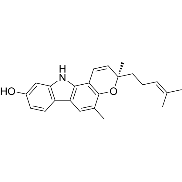 Mahanine Chemical Structure