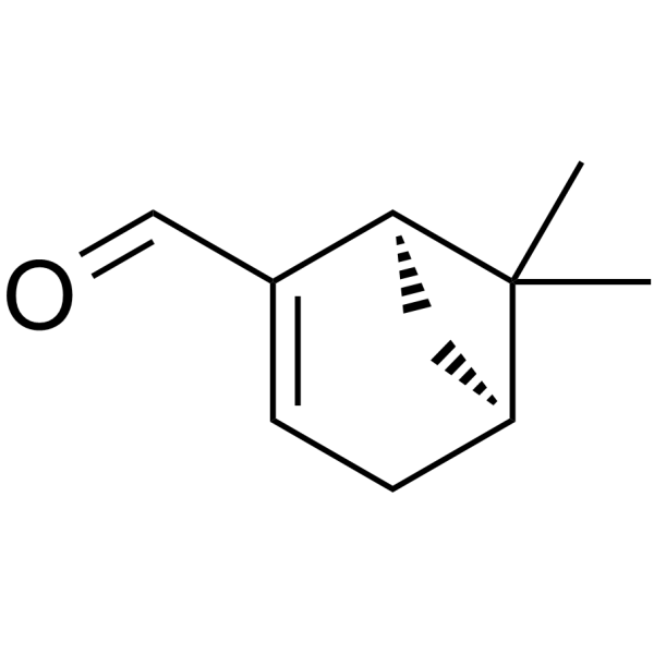 (−)-Myrtenal Chemical Structure