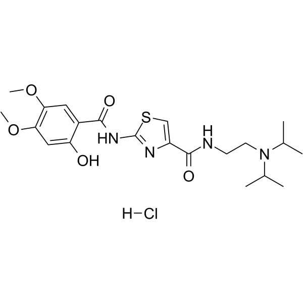 Acotiamide hydrochloride Chemical Structure