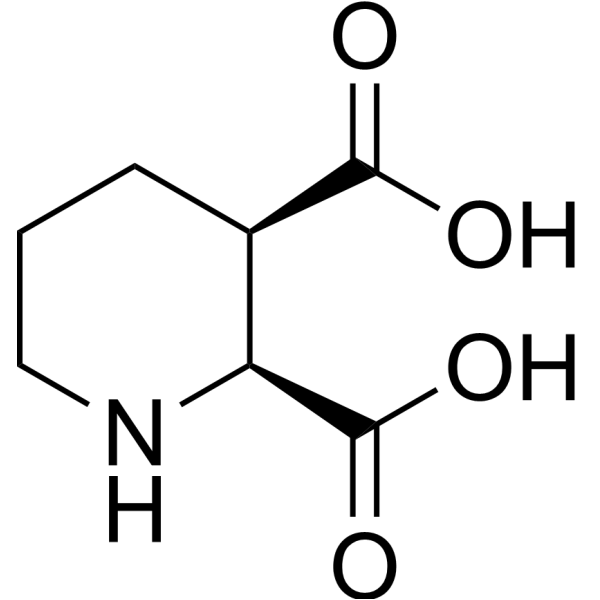 cis-Piperidine-2,3-dicarboxylic acid Chemical Structure
