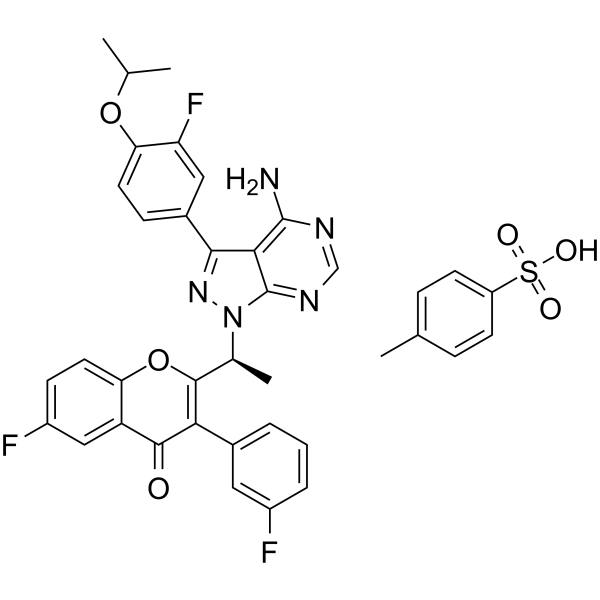 Umbralisib tosylate Chemical Structure