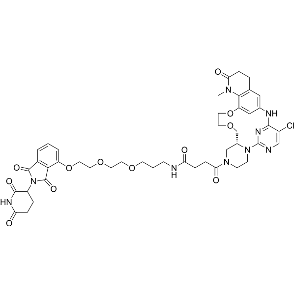 BCL6 PROTAC 1 Chemical Structure