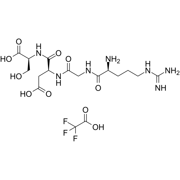 Arg-Gly-Asp-Ser TFA Chemical Structure