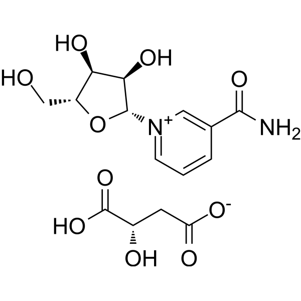 Nicotinamide riboside malate Chemical Structure