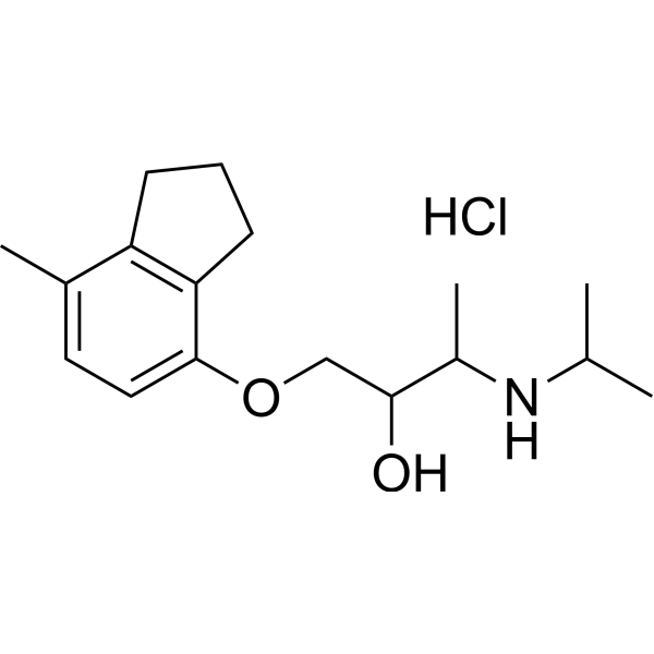 (Rac)-ICI-118551 hydrochloride Chemical Structure