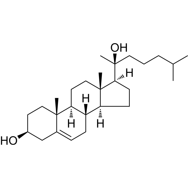 20(S)-Hydroxycholesterol Chemical Structure