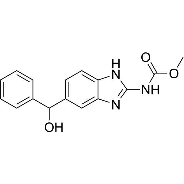 5-Hydroxymebendazole Chemical Structure