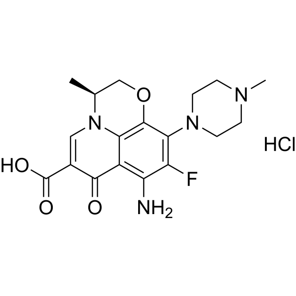 Antofloxacin hydrochloride Chemical Structure