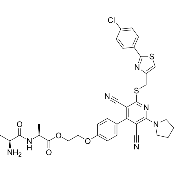Neladenoson dalanate Chemical Structure