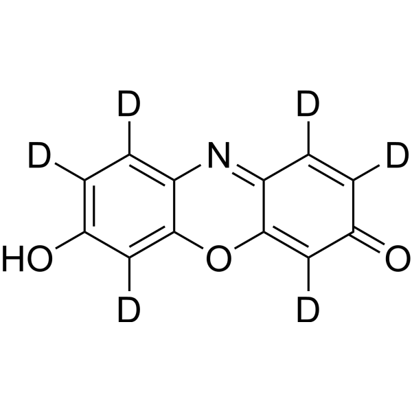 Resorufin-d<sub>6</sub> Chemical Structure