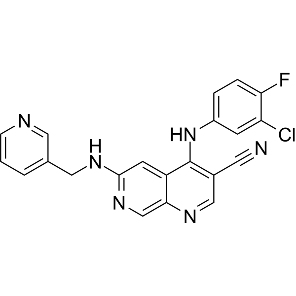 Tpl2 Kinase Inhibitor 1 Chemical Structure