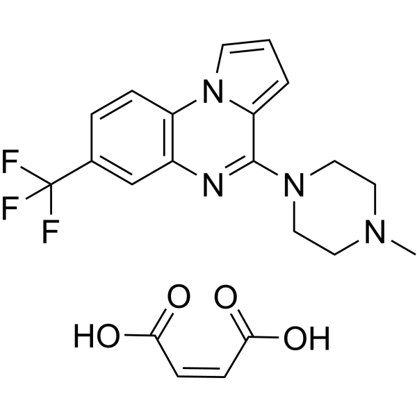 CGS-12066 maleate Chemical Structure
