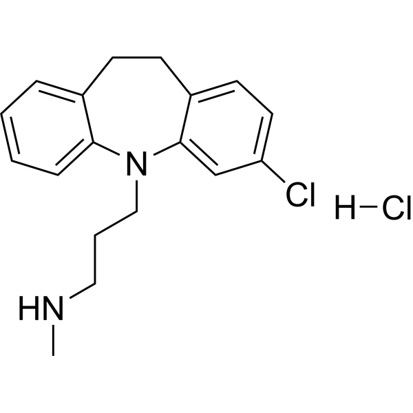 N-Desmethyl Clomipramine hydrochloride (Standard) Chemical Structure