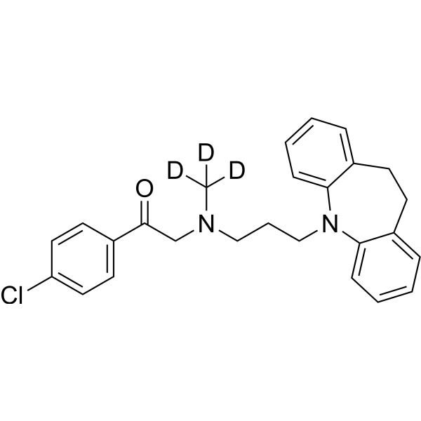 Lofepramine-d<sub>3</sub> Chemical Structure