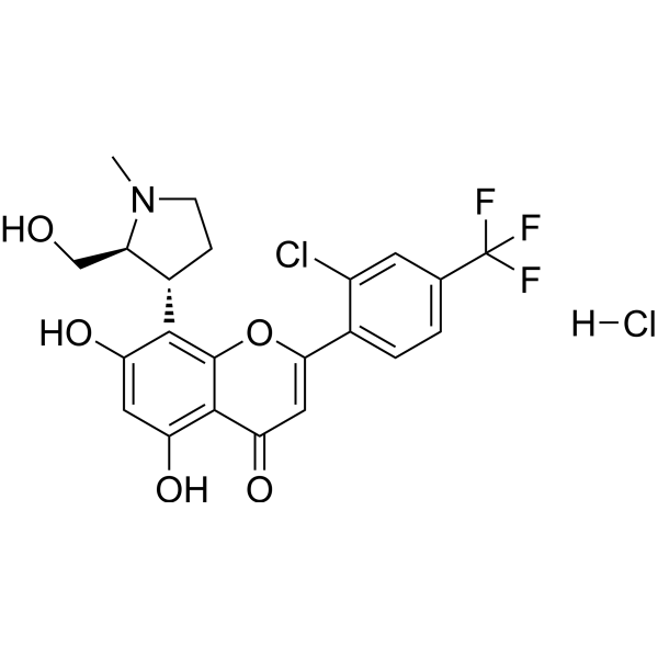 (2S,3<em>R</em>)-Voruciclib hydrochloride