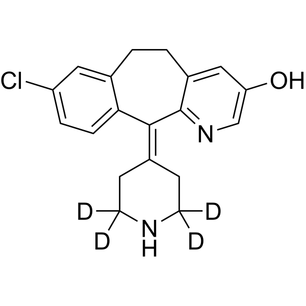 3-Hydroxy <em>desloratadine</em>-d4