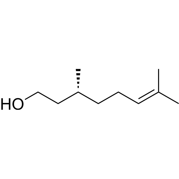 (R)-Citronellol Chemical Structure
