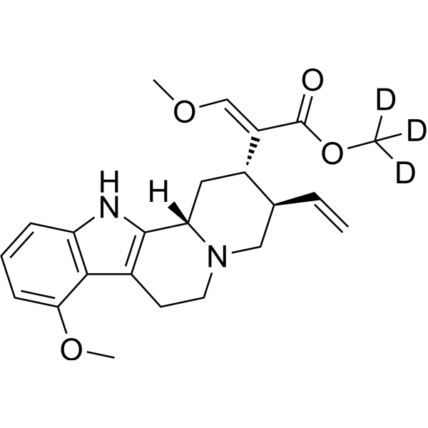 Paynantheine-d<sub>3</sub> Chemical Structure