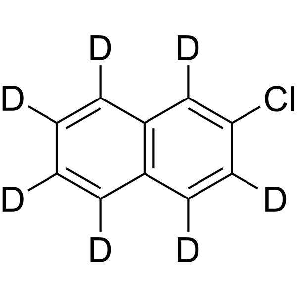 2-Chloronaphthalene-d<sub>7</sub> Chemical Structure