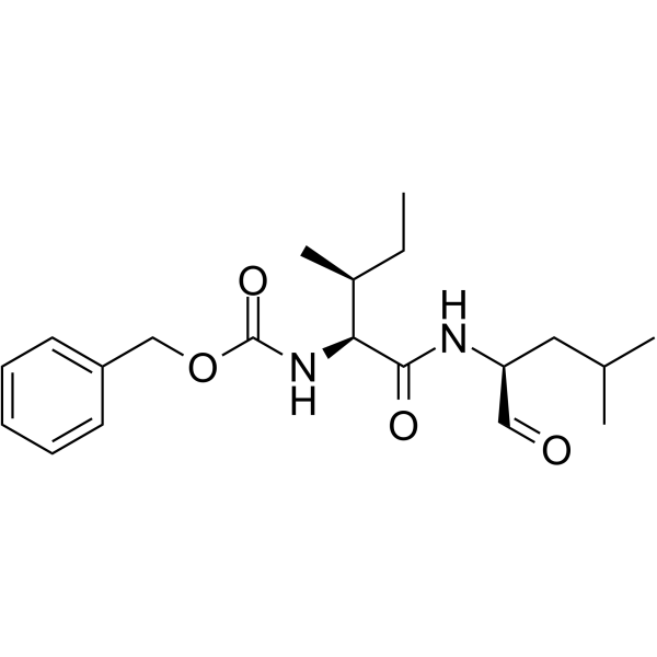 Z-Ile-Leu-aldehyde Chemical Structure