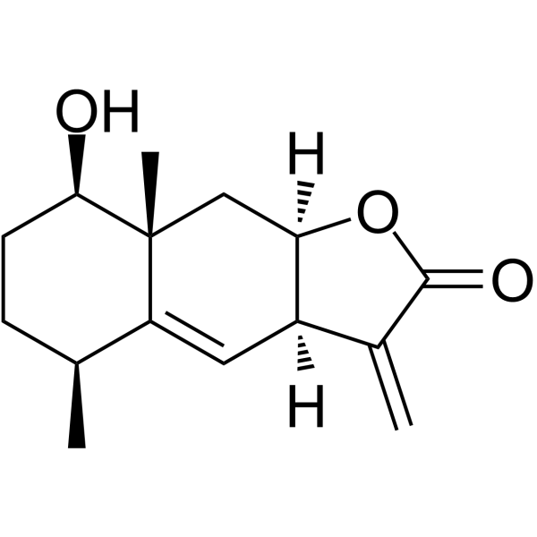 1beta-Hydroxyalantolactone Chemical Structure