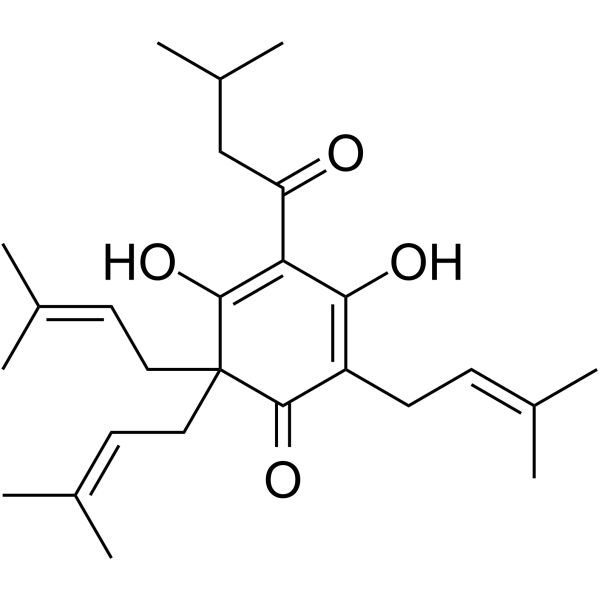 Lupulone Chemical Structure