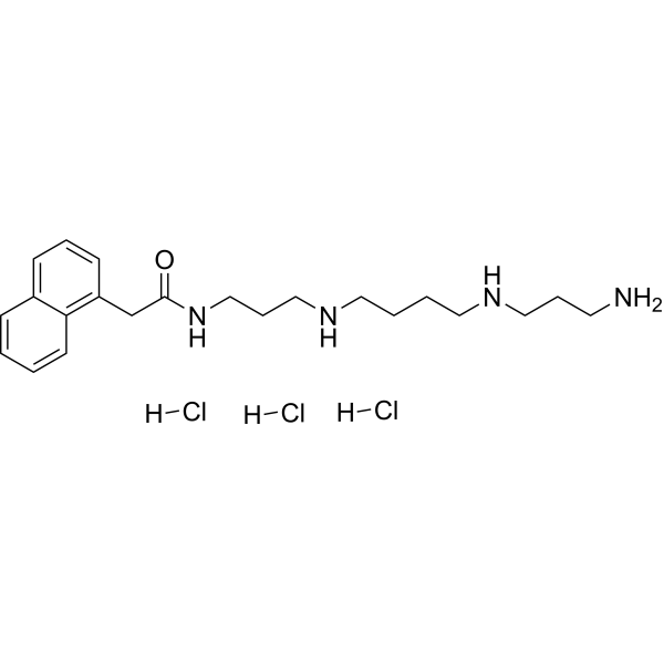 Naspm trihydrochloride Chemical Structure