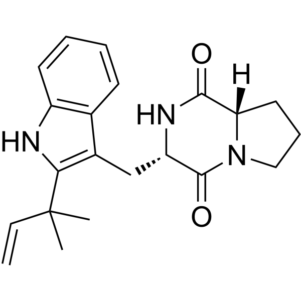 Deoxybrevianamide E Chemical Structure