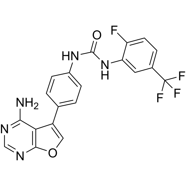 TIE-2/VEGFR-2 kinase-IN-2 Chemical Structure