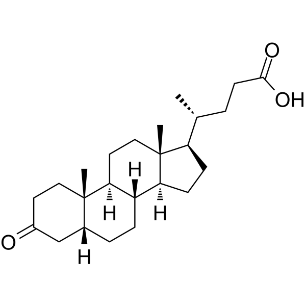 3-Oxo-5β-cholanoic acid