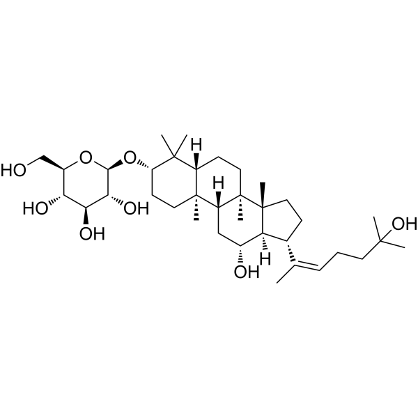 (Z)-Pseudoginsenoside Rh2 Chemical Structure