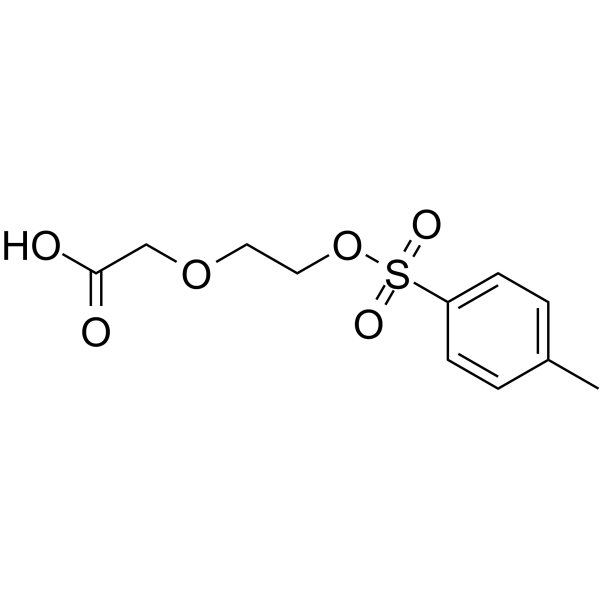 Tos-PEG1-O-CH2COOH Chemical Structure