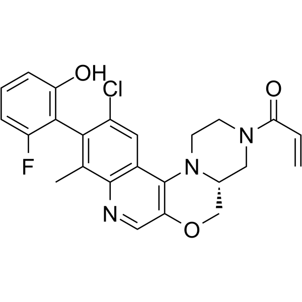 KRAS G12C inhibitor 16 Chemical Structure
