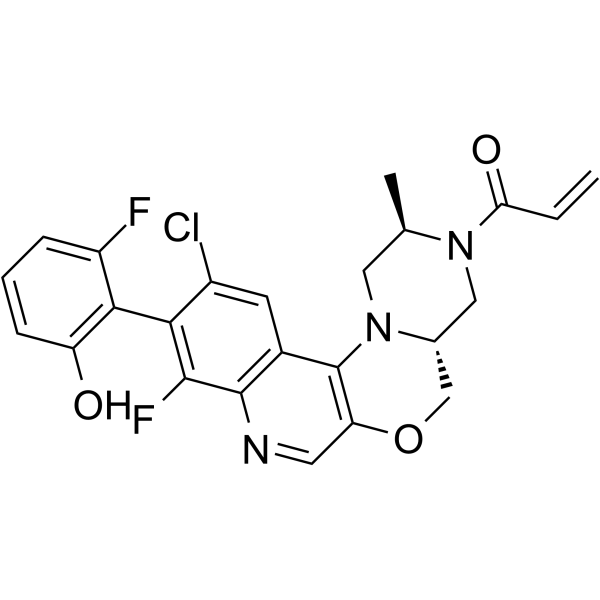 KRAS G12C inhibitor 17 Chemical Structure