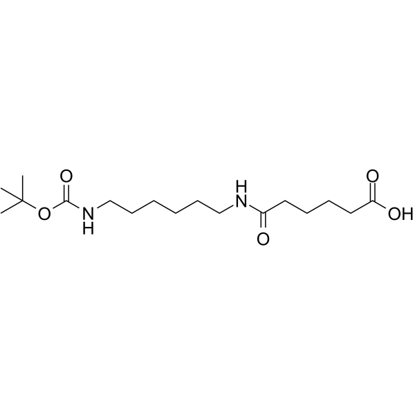 Boc-NH-C6-amido-C4-acid Chemical Structure